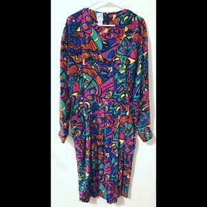Jacqueline Ferrar silk vintage dress